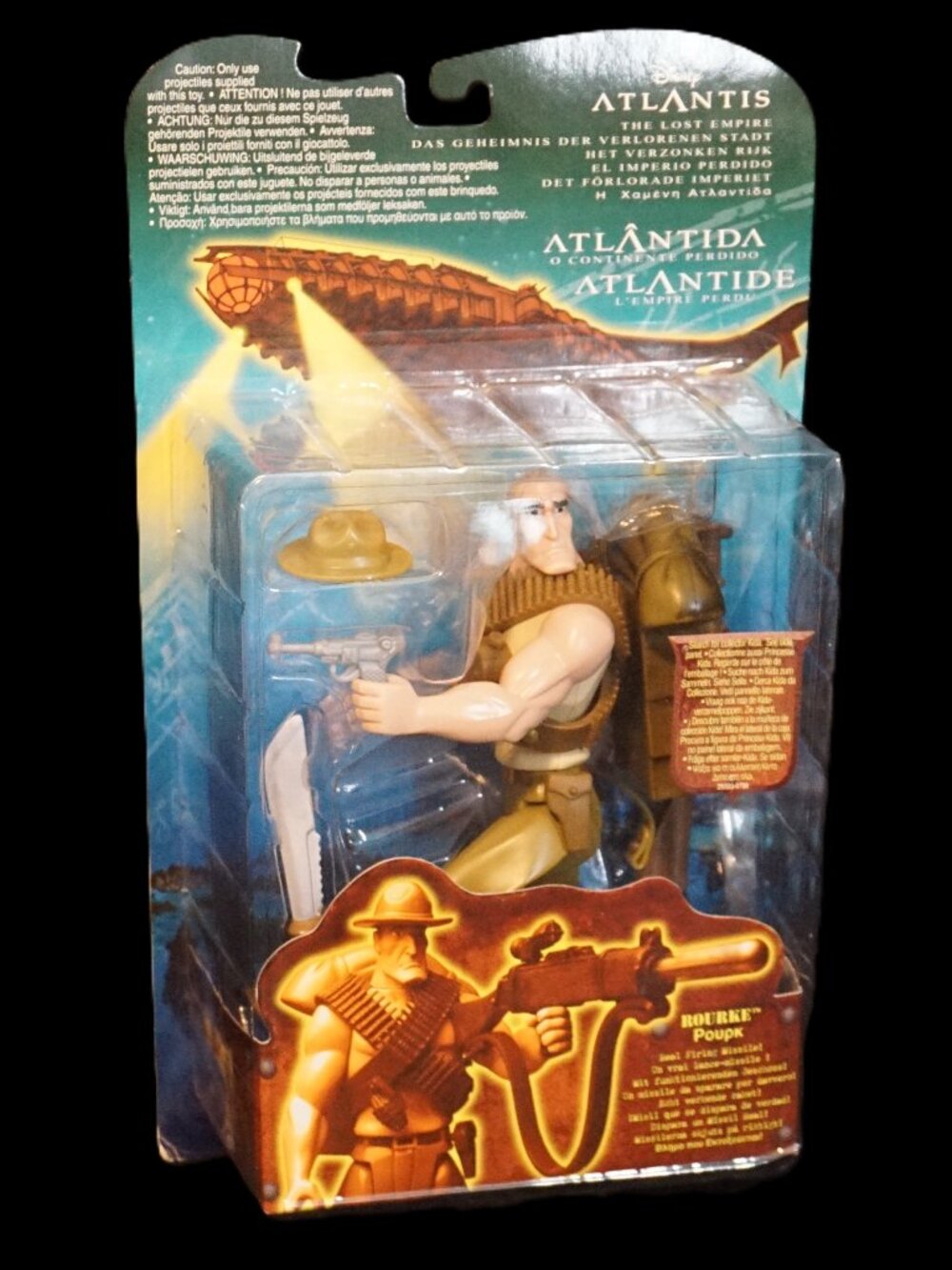 Disney Atlantis Rouke Action Figure